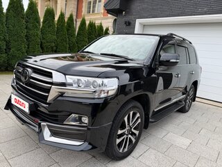2019 Toyota Land Cruiser 200 Series Рестайлинг 2, чёрный, 8500000 рублей, вид 1