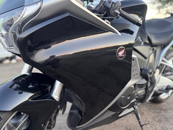 2011 Honda VFR 1200, чёрный, 840000 рублей - вид 6