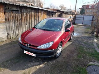2007 Peugeot 206, красный, 220000 рублей, вид 1