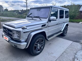 2002 Mercedes-Benz G-Класс 500 II (W463), серебристый, 2370000 рублей, вид 1