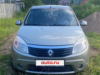 2011 Renault Sandero I, бежевый, 280000 рублей, вид 1