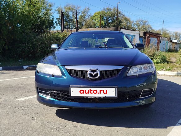 2005 Mazda 6 I (GG) Рестайлинг, зелёный, 680000 рублей - вид 2