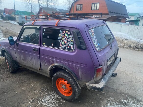 2001 Lada (ВАЗ) 2121 (4x4) I Рестайлинг, красный, 230000 рублей - вид 3