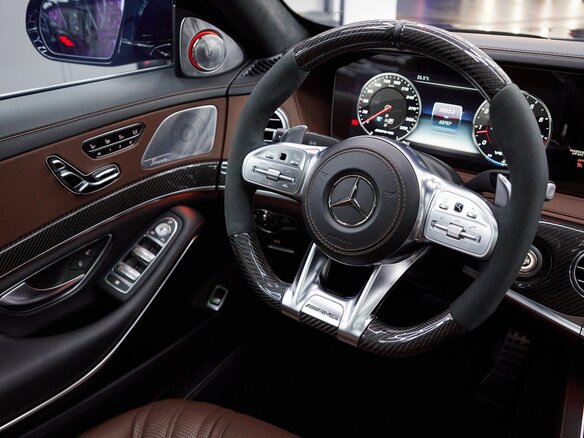 2018 Mercedes-Benz S-Класс AMG 63 AMG Long III (W222, C217) Рестайлинг, чёрный - вид 34