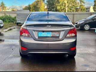 2012 Hyundai Solaris I, серебристый, 680000 рублей, вид 4