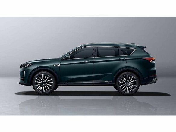 2026 Jetour X70+ I Рестайлинг, зелёный - вид 2