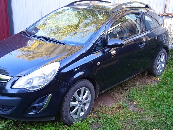 2011 Opel Corsa D Рестайлинг I, чёрный, 295000 рублей