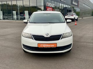 2018 Skoda Rapid I Рестайлинг, белый, 1105000 рублей, вид 2