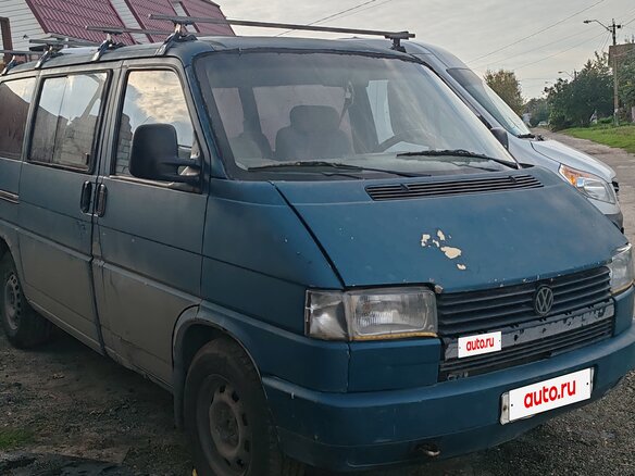 1991 Volkswagen Transporter T4, зелёный, 400000 рублей - вид 10