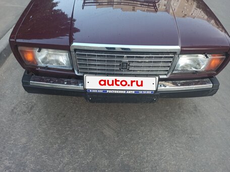2007 Lada (ВАЗ) 2107, пурпурный, 475000 рублей, вид 1