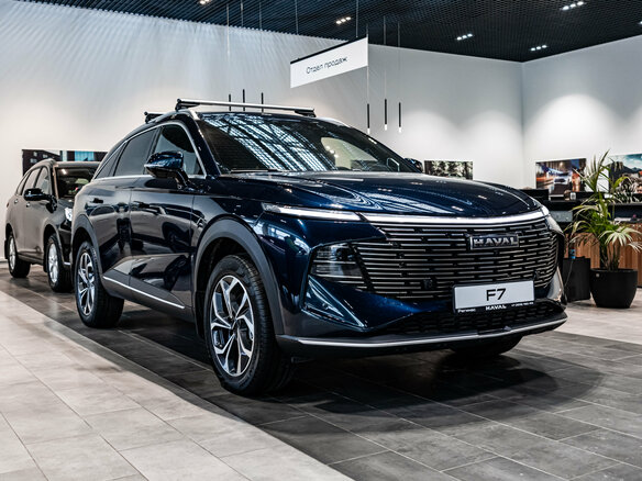 2026 Haval F7 II, синий - вид 4