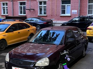 2008 Lada (ВАЗ) Priora I, красный, 200000 рублей, вид 3