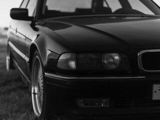 1997 BMW 7 серии Long 740Li III (E38), фиолетовый, 650000 рублей, вид 1