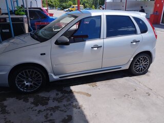 2009 Lada (ВАЗ) Kalina Sport I, серебристый, 400000 рублей, вид 4