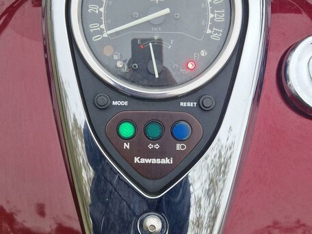2009 Kawasaki VN900 Vulcan, красный, 520000 рублей, вид 2