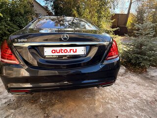 2013 Mercedes-Benz S-Класс 500 Long VI (W222, C217), чёрный, 3200000 рублей, вид 4