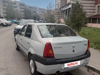 2009 Renault Logan I, серый, 145000 рублей, вид 3