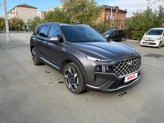 2021 Hyundai Santa Fe IV Рестайлинг, серый, 4500000 рублей, вид 3
