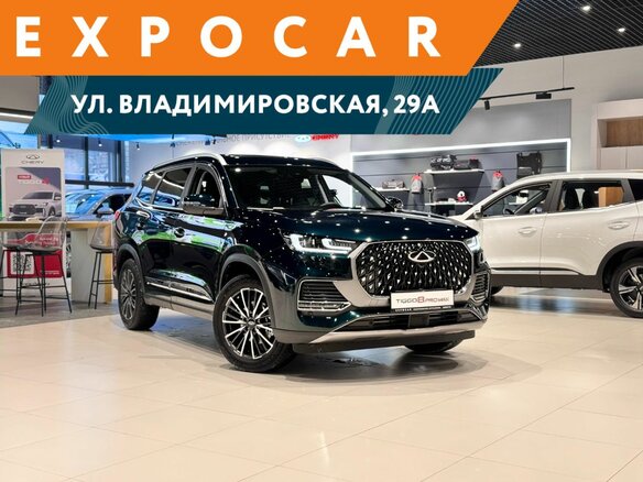 2025 Chery Tiggo 8 Pro Max I Рестайлинг, зелёный, 3660000 рублей - вид 1