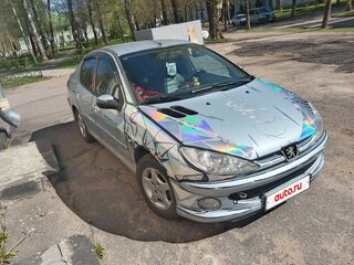 2007 Peugeot 206, серый, 300000 рублей, вид 2