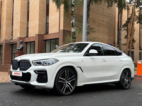 2022 BMW X6 40d III (G06), белый, 9390000 рублей, вид 3