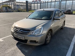 2013 Nissan Almera III (G15), бежевый, 375000 рублей, вид 1