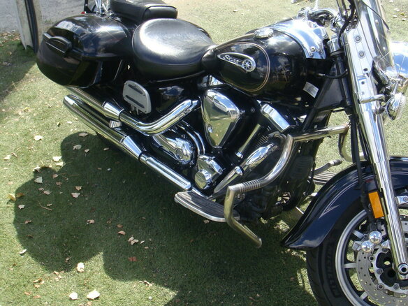 2009 Yamaha XV 1700 Road Star, чёрный, 750000 рублей - вид 2