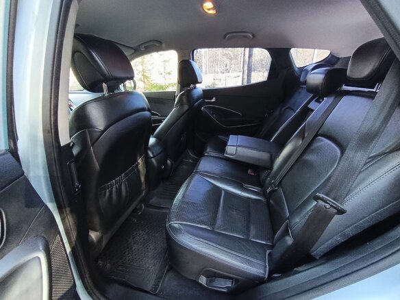 2013 Hyundai Santa Fe III, голубой, 1350000 рублей - вид 14