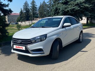 2016 Lada (ВАЗ) Vesta I, белый, 725000 рублей, вид 1