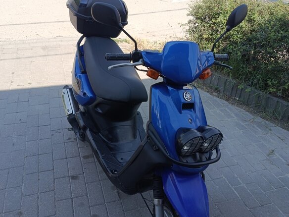 1998 Yamaha BWs, синий, 120000 рублей