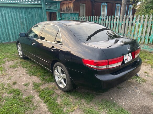 2003 Honda Accord US Market VII, чёрный, 650000 рублей - вид 6