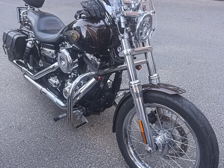 2013 Harley-Davidson Dyna Super Glide, коричневый, 985000 рублей, вид 1