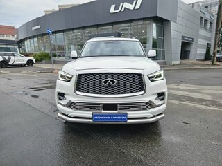 2018 Infiniti QX80 I Рестайлинг 2, белый, 4800000 рублей, вид 2