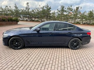 2018 BMW 5 серии 520d VII (G30/G31/G38), синий, 3150000 рублей, вид 4