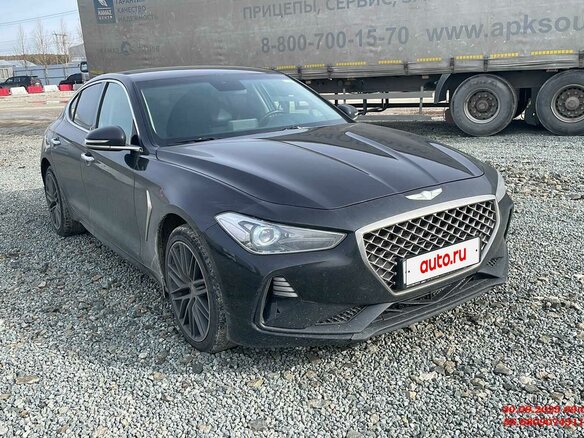 2019 Genesis G70 I, чёрный, 1866000 рублей - вид 1