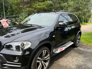 2007 BMW X5 3.0d II (E70), чёрный, 1950000 рублей, вид 1