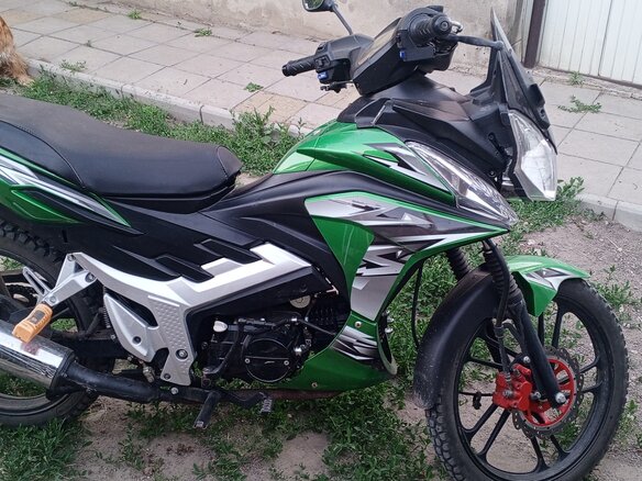 2023 Racer MX125E, зелёный, 83000 рублей - вид 1