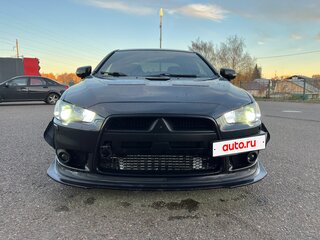 2011 Mitsubishi Lancer X Рестайлинг, чёрный, 1500000 рублей, вид 2