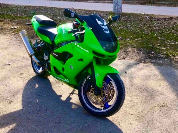 1999 Kawasaki ZX-9R Ninja, синий, 315000 рублей - вид 3