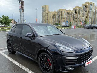 2016 Porsche Cayenne Turbo II Рестайлинг (958), чёрный, 3900000 рублей, вид 2