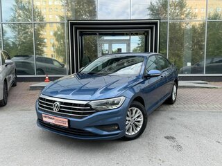 2020 Volkswagen Jetta VII, синий, 1859000 рублей, вид 1