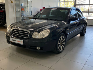 2006 Hyundai Sonata ТагАЗ IV (EF) Рестайлинг, чёрный, 380000 рублей, вид 1