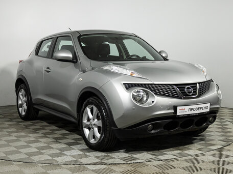 2012 Nissan Juke I, серебристый, 1049900 рублей, вид 3