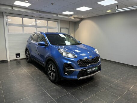2020 Kia Sportage IV Рестайлинг, синий, 2277000 рублей, вид 3