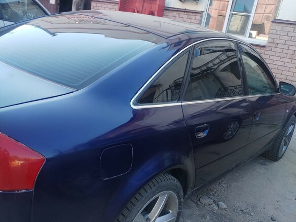 1998 Audi A6 II (C5), синий, 450000 рублей - вид 4