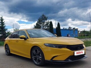 2021 Honda Integra V, жёлтый, 2440000 рублей, вид 4