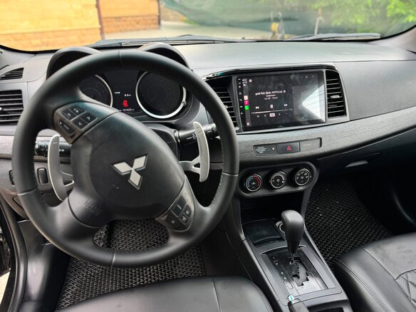 2012 Mitsubishi Lancer X Рестайлинг, чёрный, 750000 рублей - вид 11