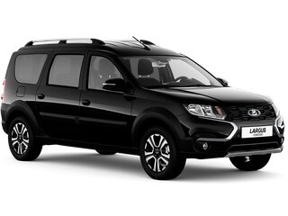 2026 Lada (ВАЗ) Largus Cross I Рестайлинг, чёрный, 2022000 рублей, вид 1