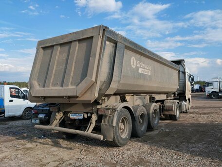 2022 Grunwald Полуприцеп самосвальный, серый, 1796400 рублей, вид 3