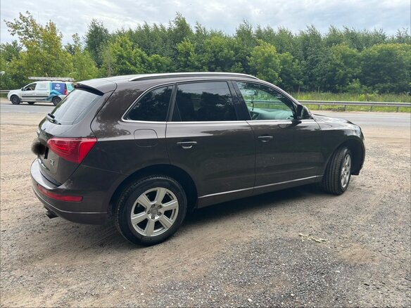 2012 Audi Q5 8tiptronic I (8R), коричневый, 1500000 рублей - вид 2
